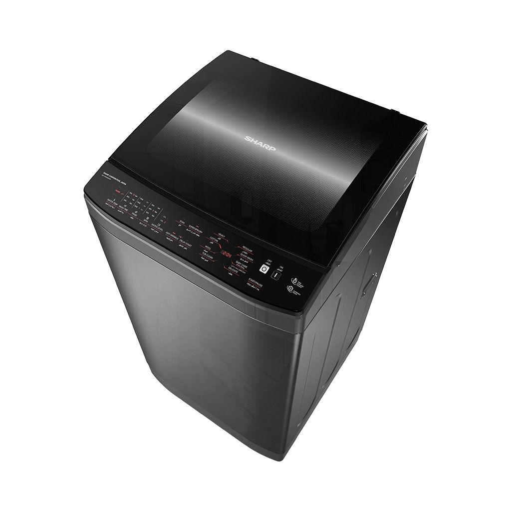 ES-TN09GDSP غساله ملابس شارب توب 9 ك فضي غامق