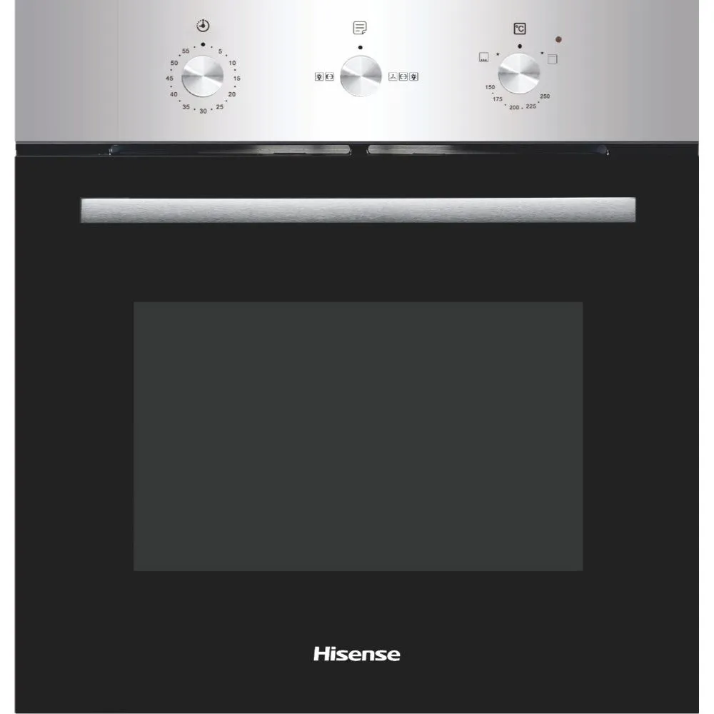 فرن بيلت ان غاز هايسنس 60 سم ستانلس hgo603bs