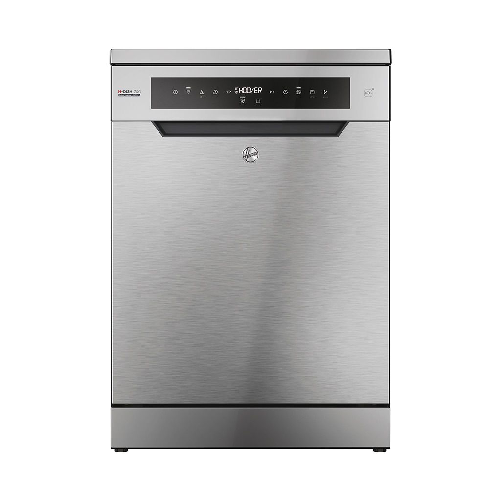 غساله اطباق هوفر 16 فرد 60 سم انفرتر شاشة ديجيتال 10 برنامج استانلس HF6C7S3PSX-EG3