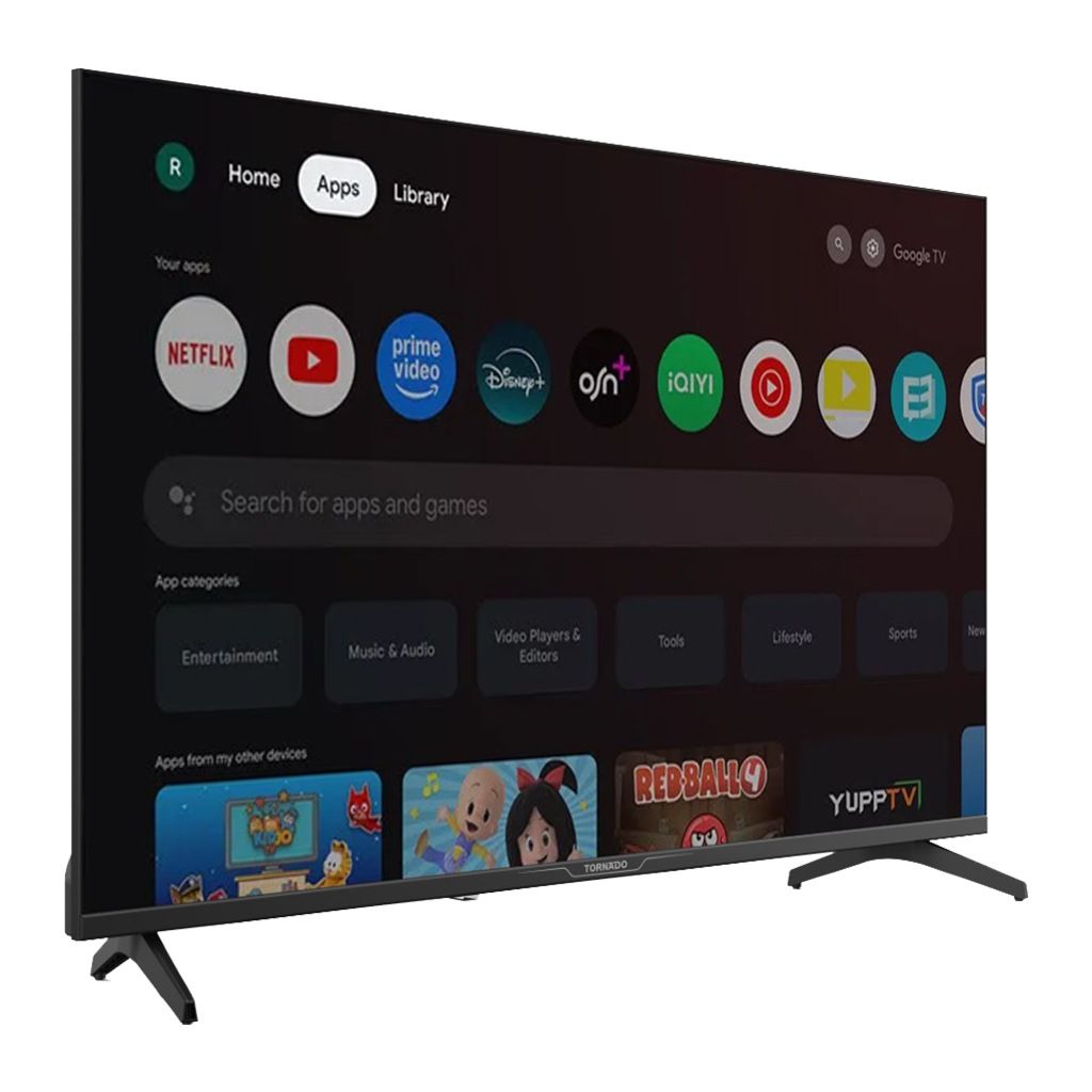 32EA6500E شاشه تورنيدو سمارت بدون فريم 32 بوصة ريسيفر