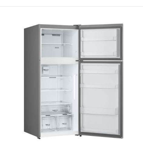 ثلاجه ال جي 401 لتر فضي بلاتنيوم GTF402SVAN
