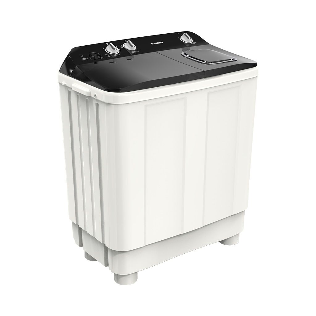 غساله ملابس تورنيدو حوضين 12 ك TMH-HS12CP(WK)