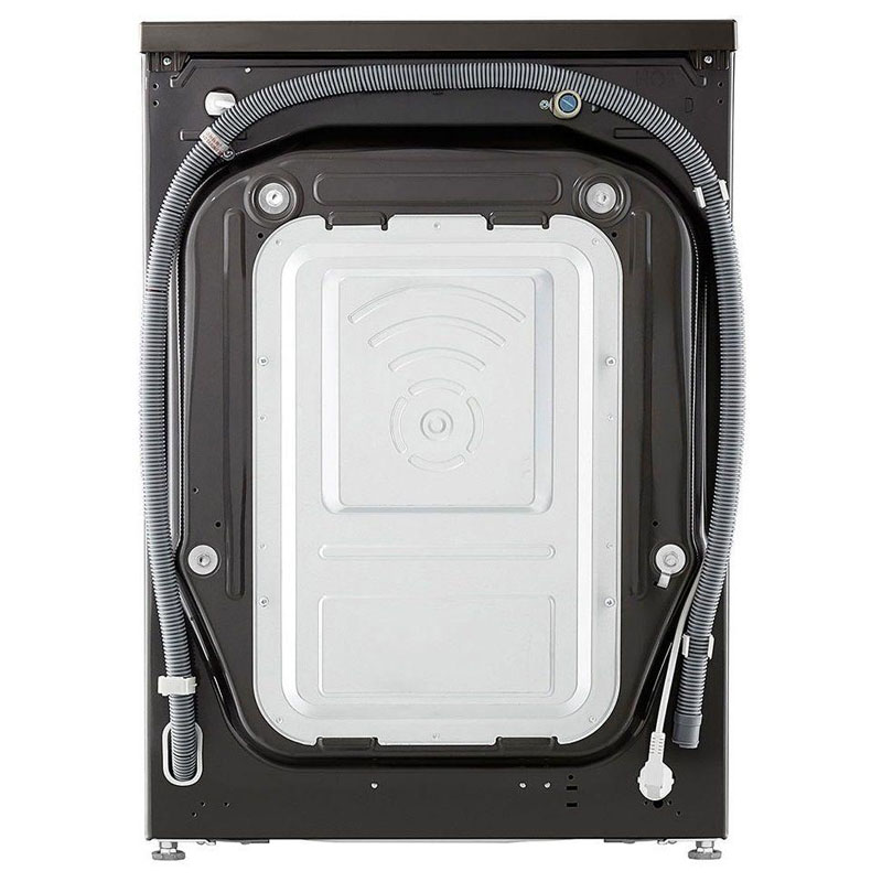 غساله ملابس LG 9 ك فضي 1400 لفه 9/5 KG BLACKSTEEL F4R5VGG2E مجفف
