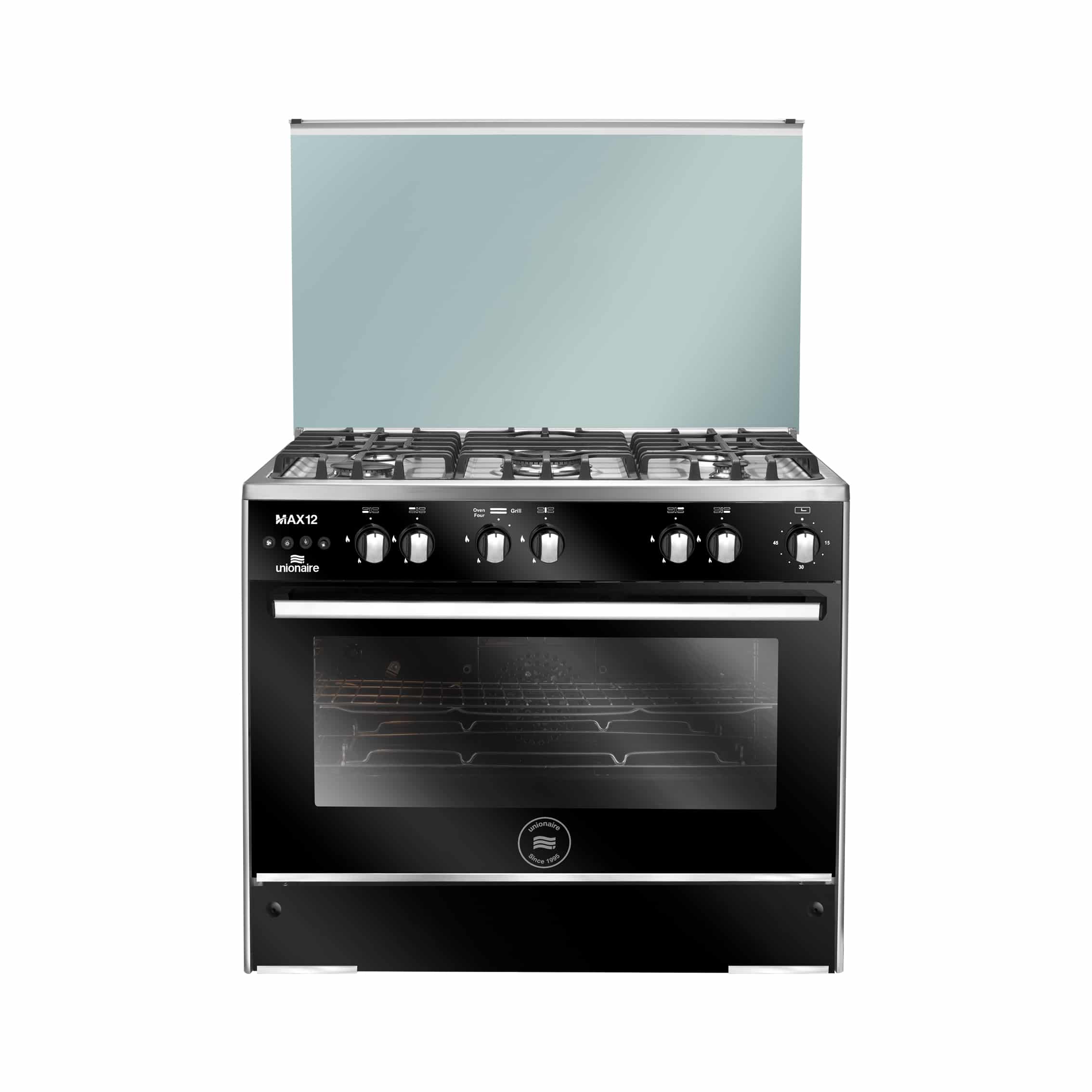 بوتاجاز يونيون اير 5 شعله 90 سم ماكس 12 C69SS-GC-447-ISOF-M12-2W-AL