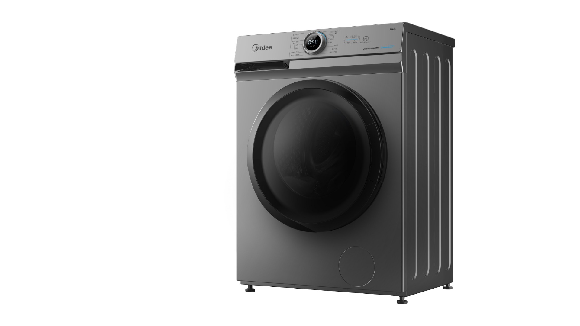 غساله ملابس ميديا 7 ك فضي  MF100W70B/TT