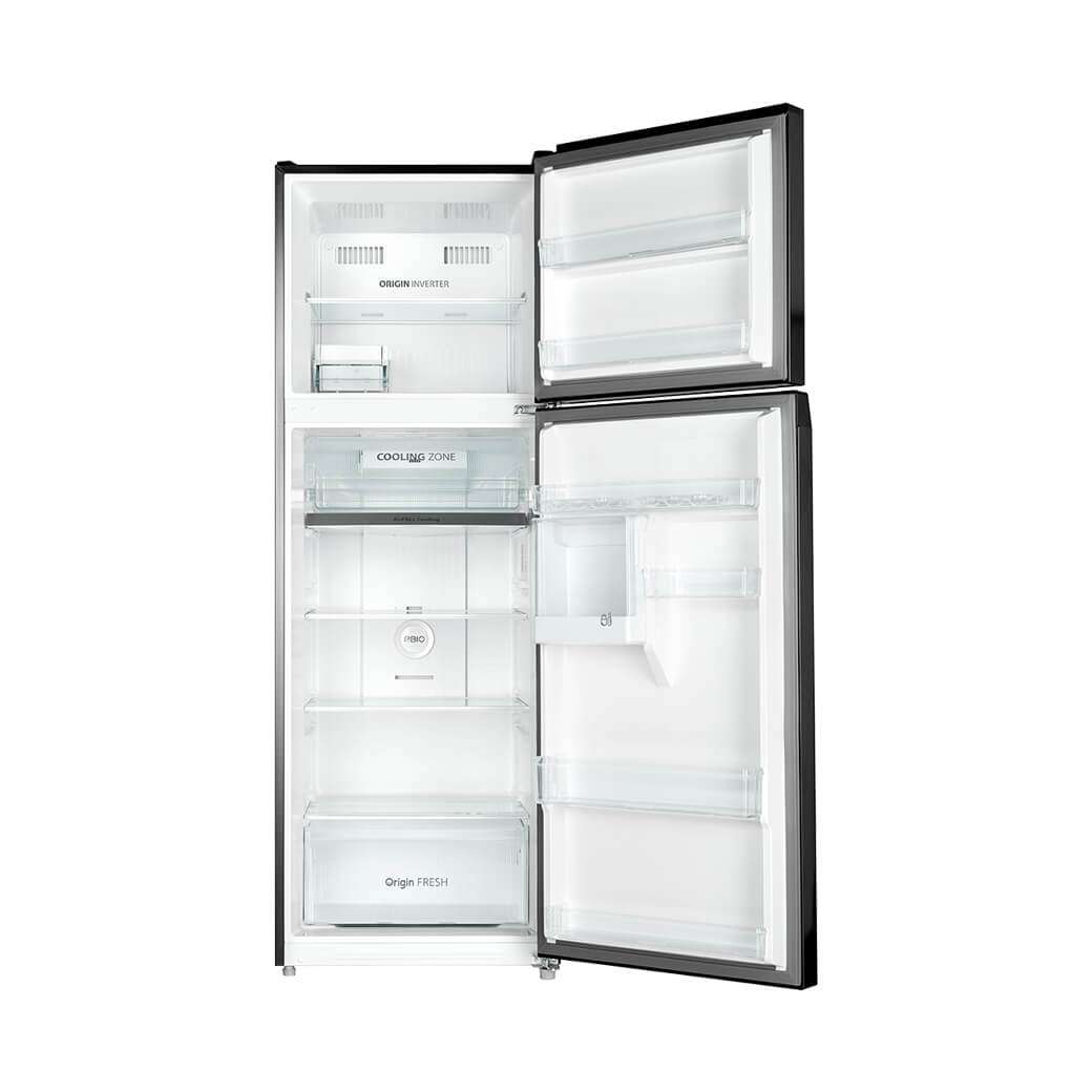 ثلاجه توشيبا 411 لتر ستانلس انفرتر GR-RT558-PMN(57)