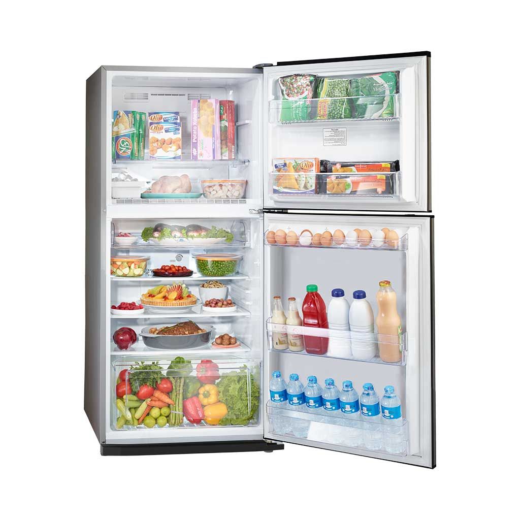 ثلاجه توشيبا نوفروست 296 لتر 2 باب لون أبيض GR-EF31-W