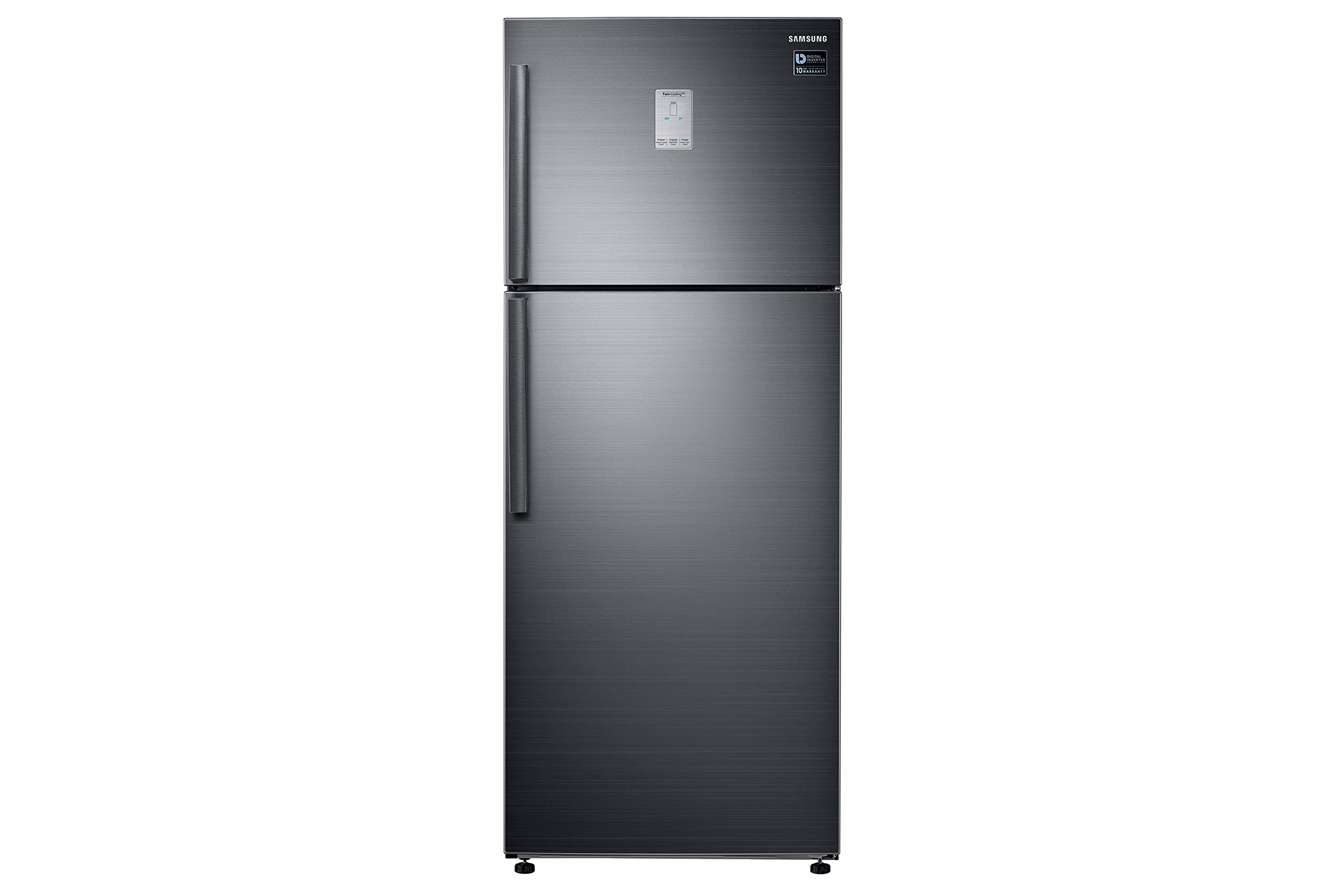 ثلاجه سامسونج 441 لتر اسود TWIN COOLING موديل RT43K6300BS
