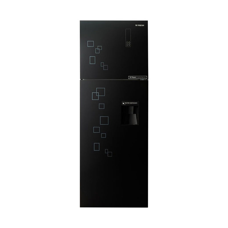 ثلاجه فريش 16 قدم حنفيه ديجيتال زجاج اسود DR540YGB (11999)