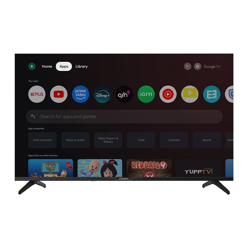 32EA6500E شاشه تورنيدو سمارت بدون فريم 32 بوصة ريسيفر