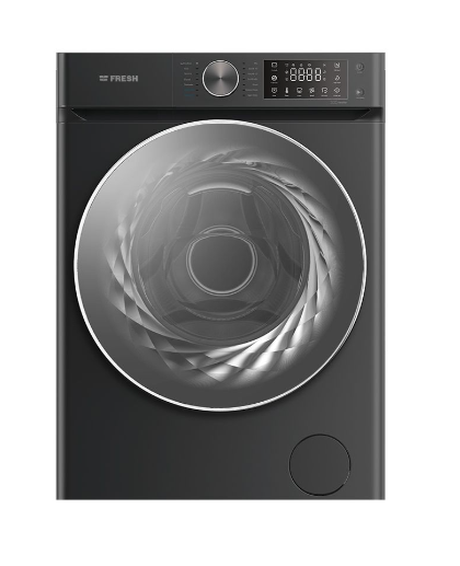 غساله ملابس فريش 8 ك انفرتر اسود FL-DD-G1-BL (16432)