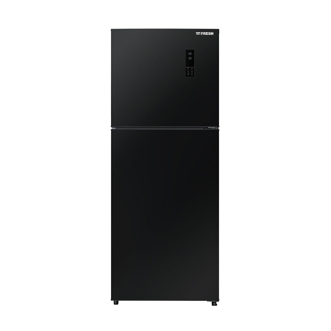 ثلاجه فريش 369 لتر ديجيتال اسود مرايا FNT-MS400LBM FLD 21717