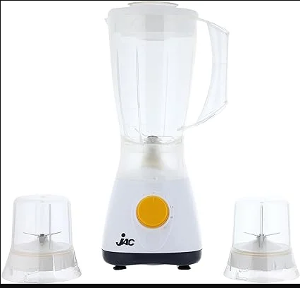 خلاط كهربائي جاك 2 مطحمه ابيض 1.5 لتر 400 وات NGB660