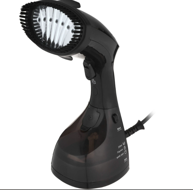 مكواه بخار ملابس جاك محموله 1500 وات اسود SB16JA211