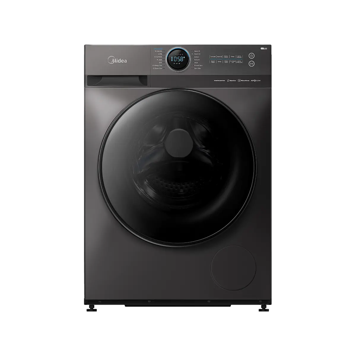 غساله ملابس ميديا 9 ك انفرتر فضي MF200W90B/TTC