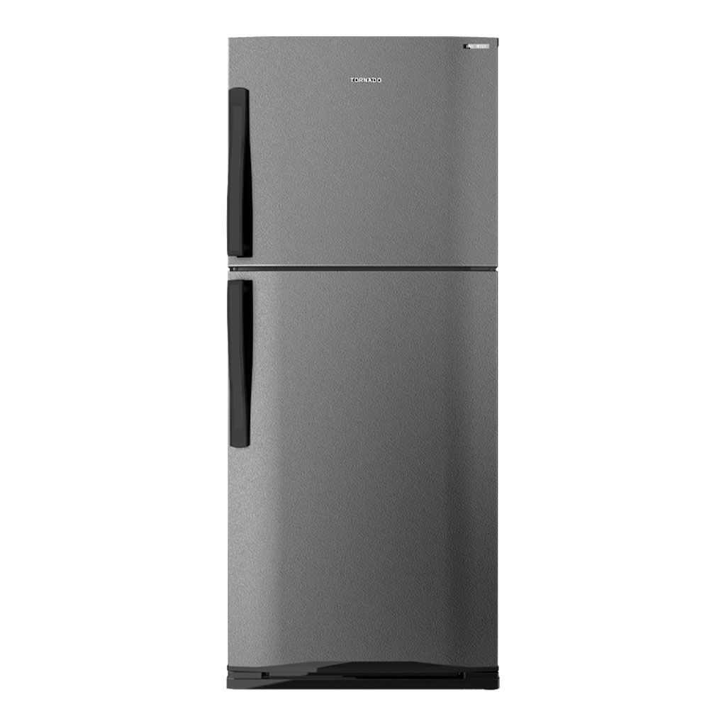 ثلاجه تورنيدو 355 لترانفرتر ستانلس RF-40TTV-ST