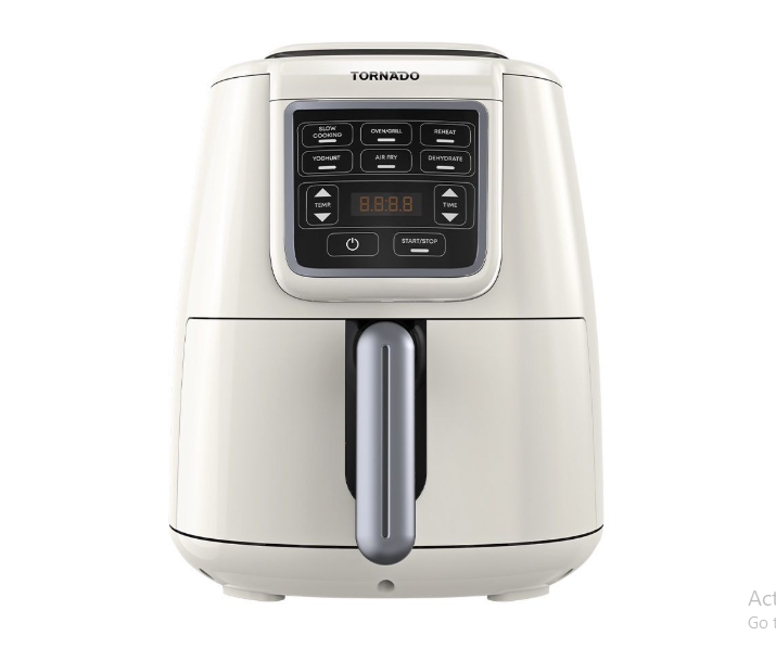 قلايه هوائيه تورنيدو 1550 وات ديجتال THF-1554D-XL-CS  سلفر