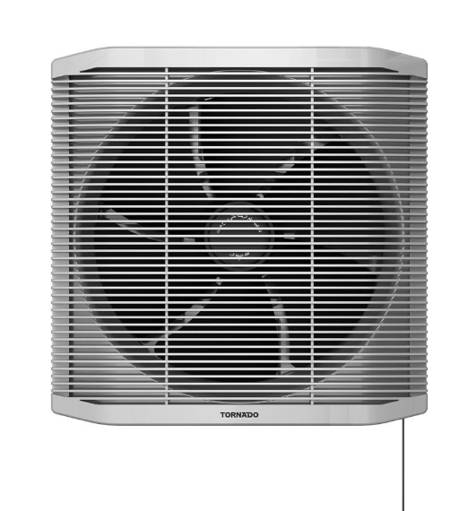 شفاط حائط تورنيدو 20 سم TVS-20BG شبكه