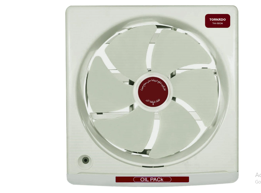 شفاط حائط تورنيدو 30 سم كريمي TVH-30CM