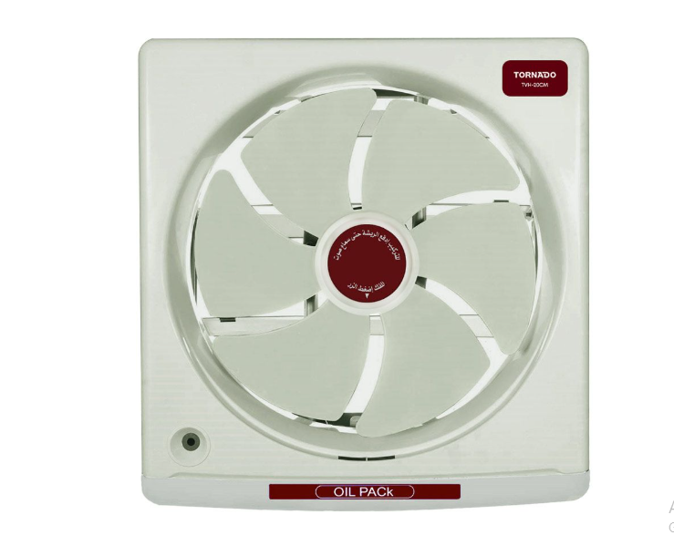 شفاط حائط تورنيدو 20 سم TVH-20CM كريمي