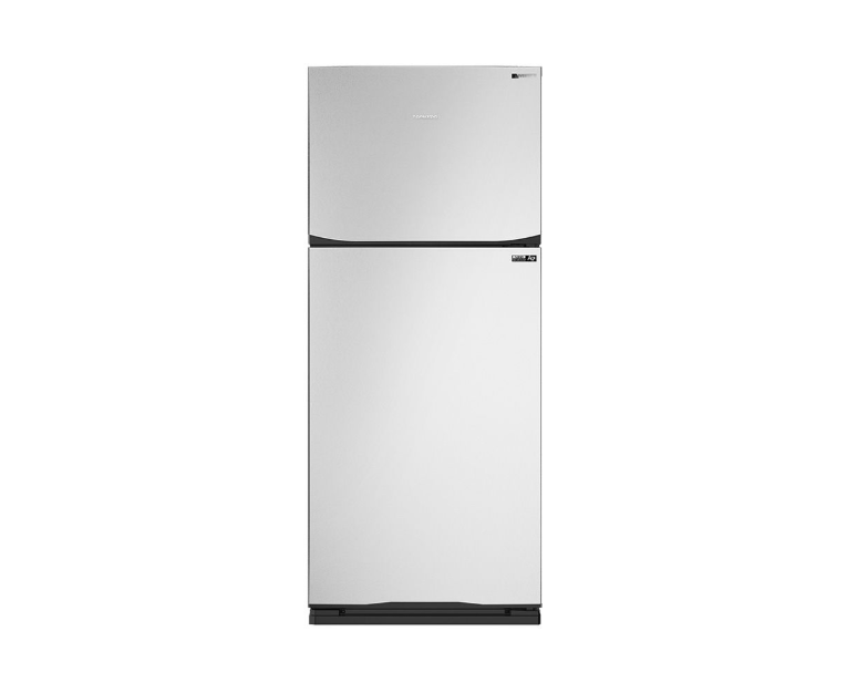 ثلاجه تورنيدو 450 لتر انفرتر سيلفر  RF-580TV-SL