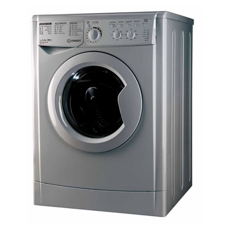 غساله ملابس انديست 6 ك فضي موديل EWC61051SEG