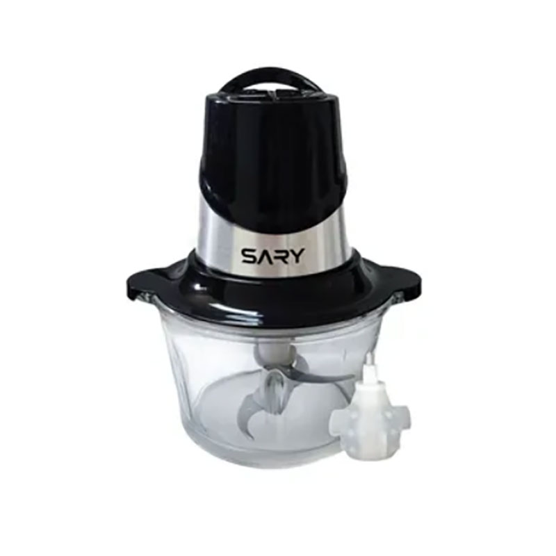 قطاعه خضار ساري 700 وات 1 لتر زجاج 4 سلاح SRT-CHBK31003