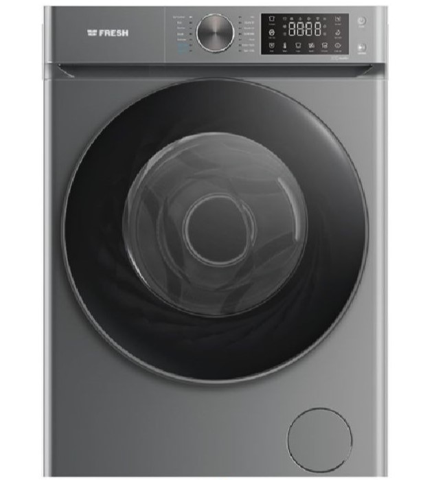 غساله ملابس فريش 9 ك 1400 لفه فضي FL– DD inverter–9Kg–1400 RPM-PC-DS (16429)