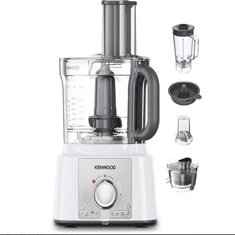 محضر طعام كينوود 1000 وات ابيض  FDP65,750W