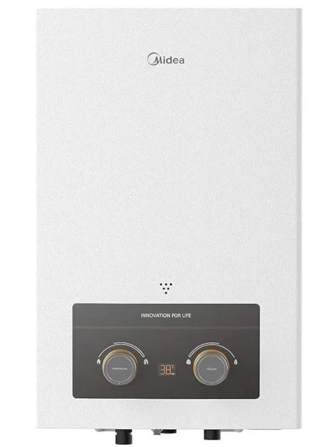JSZ12-6DHS سخان غاز ميديا 6 لتر انبوبه ابيض