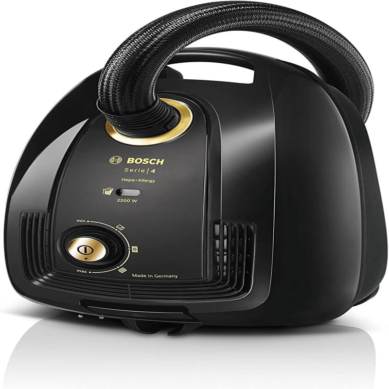 مكنسه بوش 2200 وات كيس الماني اسود BGLS48GOLD
