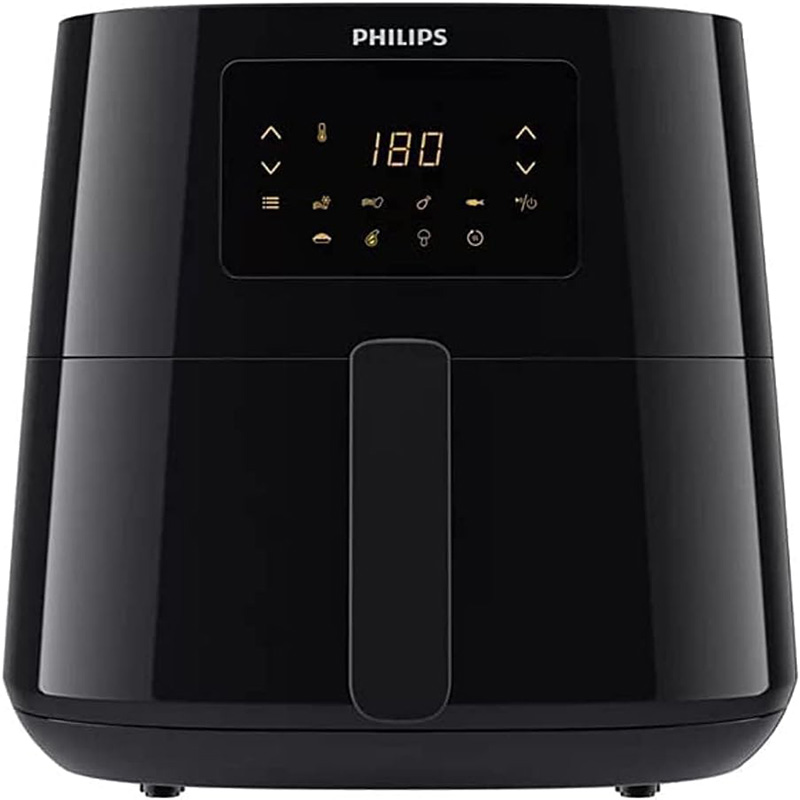 قلايه هوائيه فيليبس 6.2 لتر 1.2 ك 2000 وات HD9270/90 BLACK