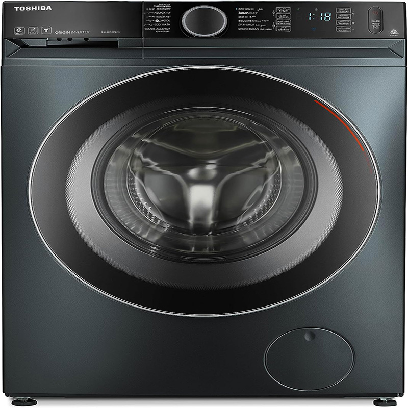 غساله ملابس توشيبا 9 ك انفرتر اسود سمارت TW-BK100GF4EG(MK)