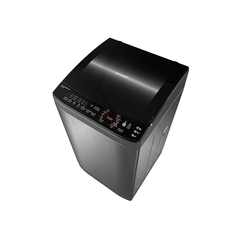 غساله ملابس شارب توب 11 ك فضي غامق ES-TN11GDSP